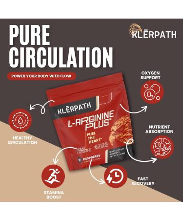 L-Arginine Plus Raspberry 6-Pack - #1 Natural Blood Pressure Supplement Better Cholesterol More Energy - Heart Health Supplement 13.4 oz - Buy Online on GoSupps.com