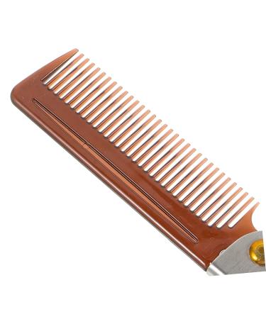 Beaupretty Foldable Face Hair Brush & Bottle Opener - Portable Stainless Steel Travel Comb for Men's Beard Care & Hair Cutting - Buy Online on GoSupps.com
