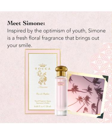 Tocca Women's Perfume Simone Fragrance 0.68 oz (20 ml) - Fresh Floral - Breezy Sparkling Radiant 0.68 Fl Oz (Pack of 1) - Buy Online on GoSupps.com