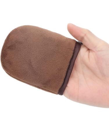 Aplicador de guante autobronceador guante de bronceado s per suave aplicador de loci n de guante flocado peque o guante de bronceado sin sol adecuado para aplicaci n de guante (Marr n) - Buy Online on GoSupps.com