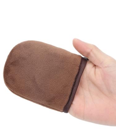 Dioche Self-Tanning Glove Tanning Gloves Flocked Tanning Glove Self-Tanning Glove Lotion Applicator Small Sunless Tanning Glove