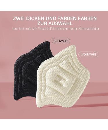 4 Pairs Heel Cushions - Self-Adhesive Heel Protectors for Men & Women | Adjustable Size for Sports & Leather Shoes - Buy Online on GoSupps.com