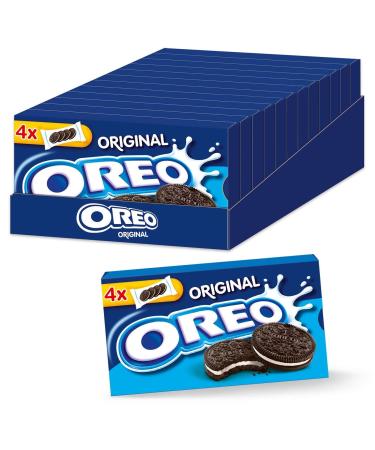 OREO Original 12 x 176g Crispy cocoa double biscuit filled with cream filling Original 12x176g - Buy Online on GoSupps.com