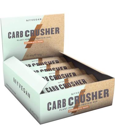 MyProtein Vegan Carb Crusher Protein Whey Peanut Butter Nut Free 60g Box of 12 1g