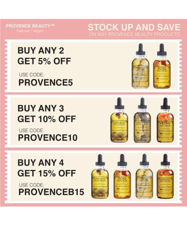 Provence Beauty Honey Suckle Jasmine Multi-Use Oil - 4 Fl Oz | Face, Body & Hair Hydration - Apricot Oil, Coconut Oil & Vitamin E - Buy Online on GoSupps.com