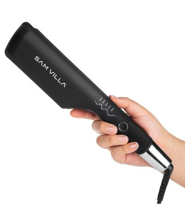 Sam Villa Pro Results Double-Barrel Hair Waver Iron | Variable Temperature Settings - Buy Online on GoSupps.com