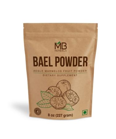MB Herbals Bael Powder 8 oz (227 Gram / 0.5 LB) | Bael Fruit Powder