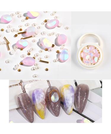 JMEDIC Nail Gems and Rhinestones | Crystal Gem Kit Nail Rhinestone - Gems for Nails Nail Jewels Crystal Gemstones Nail Art Rhinestones Kit Manicure DIY Decoration Accessories - Buy Online on GoSupps.com