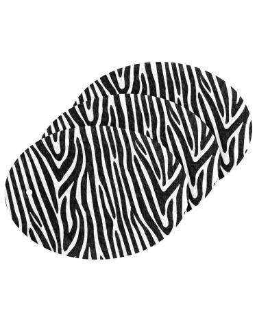 3-Pack Cleaning Kitchen Sponges Oval Zebra Stripes Kitchen Cellulose Dishwashing Wood Pulp Cotton
