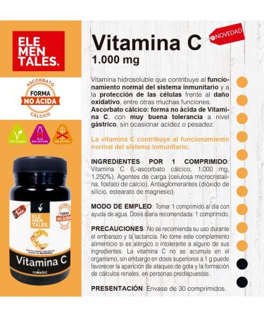 novadiet Administer Vitamin C 1000mg 30 Comp - Buy Online on GoSupps.com
