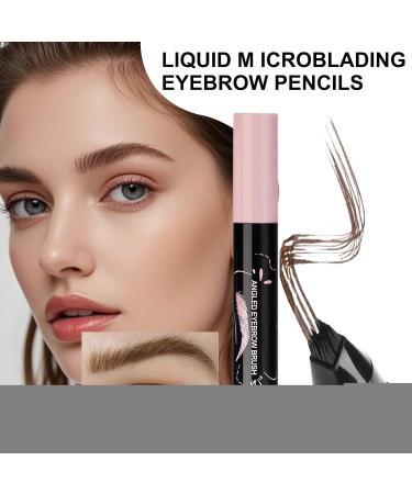Eyebrow Pencil Water-Resistant Long Hold Eyebrow Pen Ultra-Fine Tip 1 ml Natural Makeup for Daily Use and Outings - Buy Online on GoSupps.com