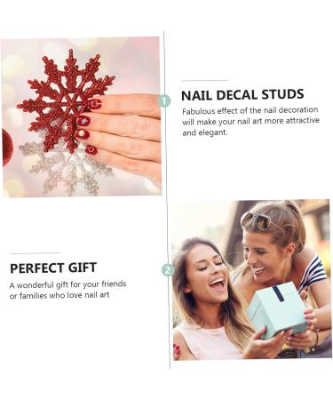 Healeved 36 Boxes Nail Art Accessories Decor Nail Accessories 3d Rivet Nail Art Rhinestone Trim Nail Art Charm Manicures Accessories Nail Art Supplies Plastic Nail Supplies Hollow Out White - Buy Online on GoSupps.com