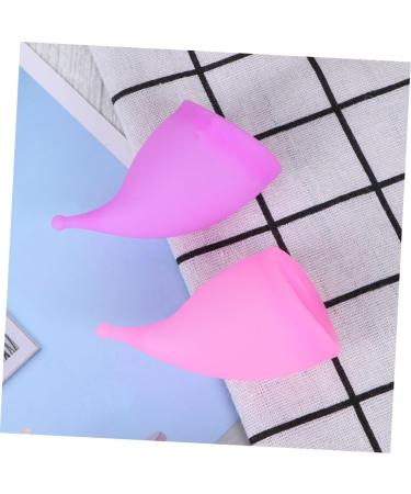 Buy Healvian 18 STK Silicone Period Cups - Reusable Hygiene Cups for Women | Medical-Grade Purple Cups | Miss Fr ulein Peel Gel Included - Buy Online on GoSupps.com