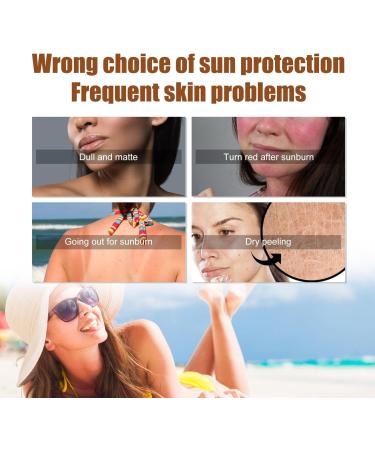 Organic Sunscreen Stick Spf50+ Face & Lips - Waterproof Sun Stick - Sunscreen Stick Long Lasting Face Sunscreen Cream Korean Sunscreen Stick Face Travel Size Korean Sunscreen For Face (1pc) - Buy Online on GoSupps.com