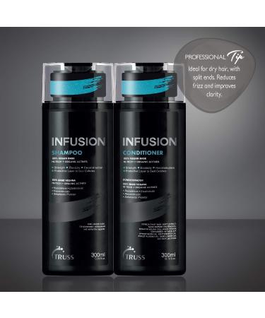 TRUSS Infusion Conditioner - Vegan Anti-Aging Hydration & Protection for Color Treated Hair - Buy Online on GoSupps.com