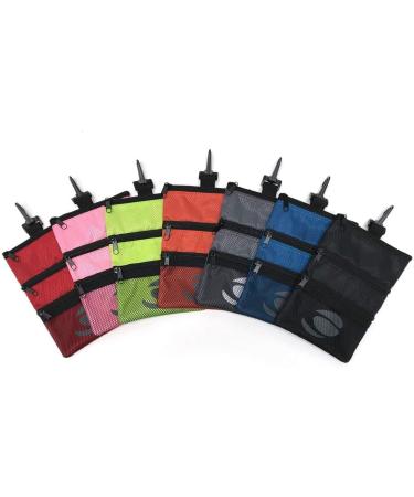 Orlimar Detachable Golf Accessory Pouch with 3 Zippered Pockets - Black - Buy Online on GoSupps.com