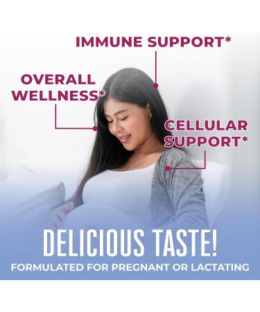 MaryRuth Organics Prenatal & Postnatal Liquid Iron Supplement - 15.22 Fl Oz Berry | Vegan, Non-GMO, Gluten/Sugar-Free, Immune Support - Buy Online on GoSupps.com