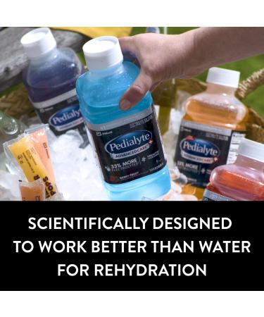 Pedialyte AdvancedCare Plus Electrolyte Hydration Drink | Has 33% More Electrolytes and Has PreActiv Prebiotics | Lemon Lime | 1 Liter Pack of 4 Lemon Lime 33.8 Fl Oz (Pack of 4) - Buy Online on GoSupps.com