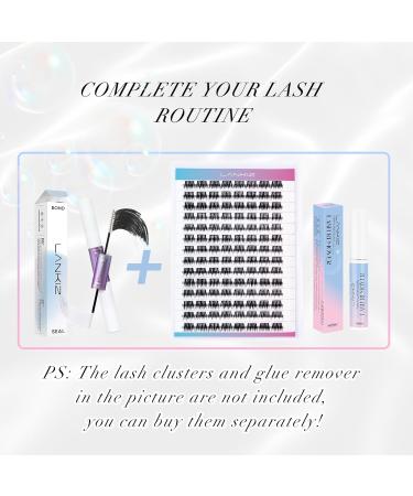 LANKIZ Cluster Lash Glue | Waterproof Bond & Seal for Wispy & DIY Extensions | 48-Hour Strong Adhesive for Individual & Strip Lashes - Buy Online on GoSupps.com