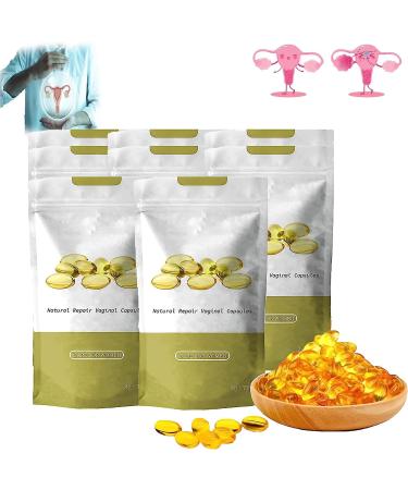 (Best Gifts) AnnieCare Instant Anti-Itch Detox Slimming Products Annie Care Natural Detox Viginal Gel Pink and Tender Natural Capsules Natural Repair Vajinal Capsules - 56pc*7box