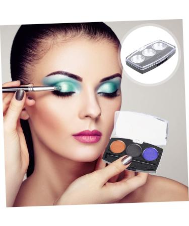 FOMIYES 20 Pcs Highlighters Empty Eyeshadow Containers Empty Eyeshadow Pallet Makeup Palette up Make up Blackx2pcs 7.2x4.2cmx2pcs - Buy Online on GoSupps.com
