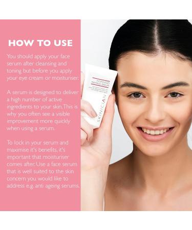 SKINICIAN Advanced Firming Serum for Mature Skin - Anti-Ageing Face Serum for Reducing Appearance of Fine Lines - High Performance Peptide Serum - Vegan & Cruelty Free Face Moisturiser (50ml) - Buy Online on GoSupps.com