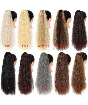 Hair Extensions 24" Long Curly With Drawstring Puff Ponytail Hair Extension Synthetic Ponytail Hair Clip Bun for Women's Everyday Use Hair Pieces For Women (Color : 06 Size : 24 inch) 24 inch 06 - Buy Online on GoSupps.com