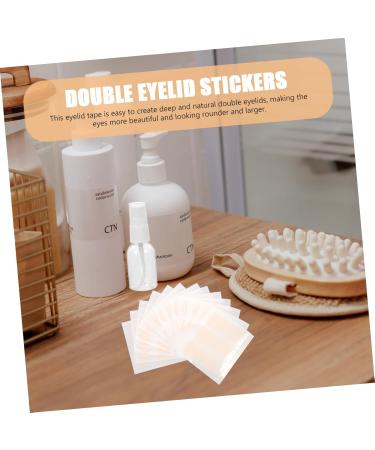 POPETPOP 15 Sets Double Eyelid Sticker Eyelid Tape Eye Lift Tape for Droopy Lids Eyelid Lifter Strip Hooded Eyelid Lifter Mesh Tape Invisible Eyelid Stickers Fairy Styling Cream - Buy Online on GoSupps.com