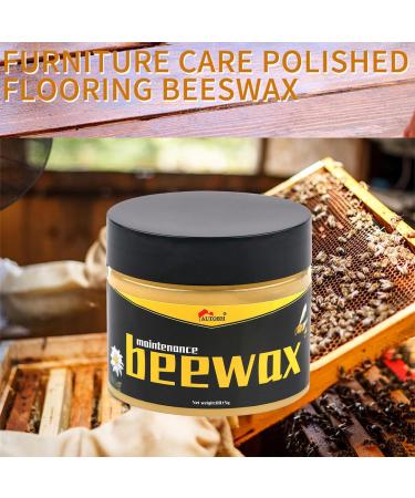 Beeswax Furniture Polish & Conditioner - Wood Care Wax Furniture Polish Wax for Wood Furniture Care to Protect and Care 80g - Buy Online on GoSupps.com