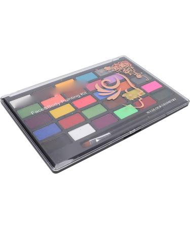 Qcwwy 30 Colors Quick-Drying Make-Up Tools Set | Safe & Easy DIY Body Painting for Carnival - Buy Online on GoSupps.com