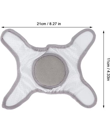 Baby Knee Crawling Pads - Unisex Cotton Elastic Knee Protection for Infants - Grey - Buy Online on GoSupps.com