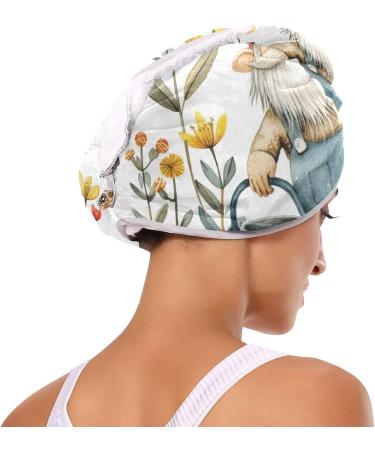 Shop Dwarf Waters Super Absorbent Hair Towel 2 Pack - Quick Dry Hair Turbans for Women & Girls - Ideal for Fast Drying & Easy Use - Buy Online on GoSupps.com