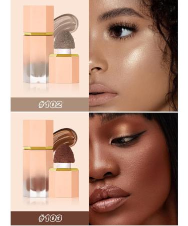 Bronzer Contour Liquid Shading Cushion Makeup Liquid Face Bronzer Applicator - Buy Online on GoSupps.com