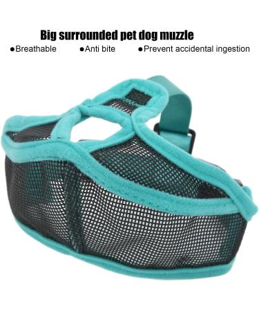 Dog Muzzle Short Snout Dog Muzzle Mesh Adjustable Breathable Anti Biting Bulldog for Anti-Biting Anti-Barking Licking(S) Small - Buy Online on GoSupps.com