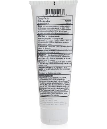 Thera Antifungal Body Cream 2% Miconazole Nitrate - 4 oz - Moisturizes Skin, Fights Athlete's Foot, Jock Itch & Ringworm - Buy Online on GoSupps.com