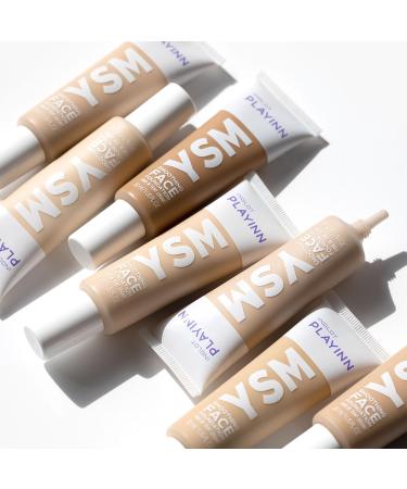 Inglot Playinn YSM Smoothing Foundation | Lightweight Comfortable Formula | Smooth Matted Complexion | Light to Medium Coverage | Natural Finish | Smoothing Face Foundation | 30ml | 48 - Buy Online on GoSupps.com