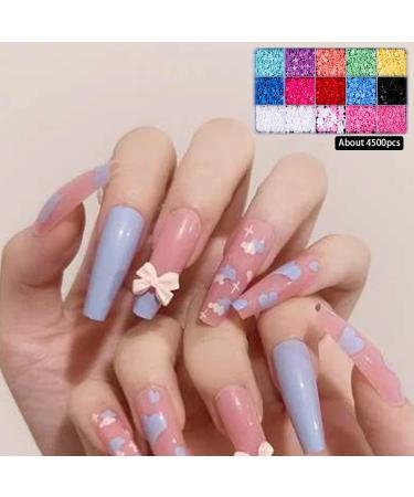 Bowknot 3D Bow Nails Art Flatback Flower Nails Art Decoration Supplies For Salons Bkhz015 - Buy Online on GoSupps.com