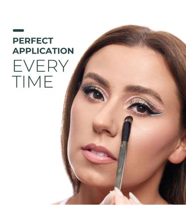 Rose and Ben C31 Concealer Brush - Angled Design for Effortless Blending | High Coverage & Seamless Finish | Cruelty-Free Beauty Tool - Buy Online on GoSupps.com