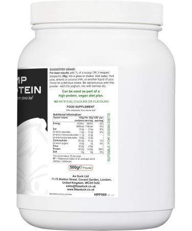 Fit As Duck Hemp Protein - Buy Online on GoSupps.com
