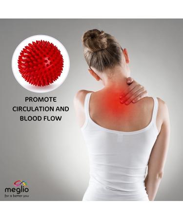 Buy Meglio Fascia Ball Massage Set - Trigger Point Therapy for Back Legs & Feet | Free Exercise Instructions - Buy Online on GoSupps.com