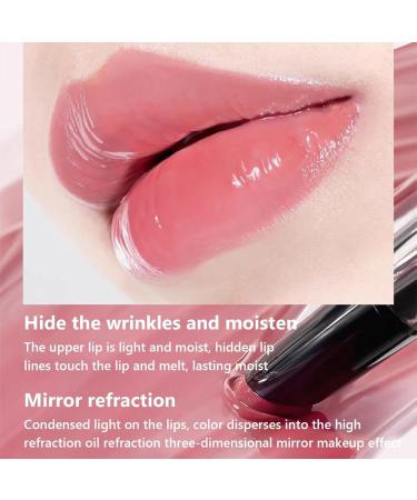 Jelly Gloss Lipstick Moisturizing Lip Jelly Press Lipstick Lip Gloss Long Lasting Lipstick Lip Crayons for Women Lip Bar Lip Gloss Lipstick Pen (A bite of apple 1.8g) - Buy Online on GoSupps.com