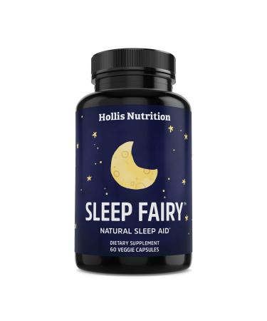 Hollis Nutrition Sleep Fairy Natural Sleep Aid - 60 Vegan Caps - Buy Online on GoSupps.com