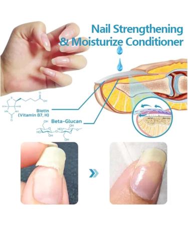 6PCS Nail Strengthener for Weak Nails Nail Conditioner for Damaged Nails Onyxoguard Nail Growth and Repair Essence Nail Hardener Extra Strong and Growth Nail Guards for Strength - Buy Online on GoSupps.com
