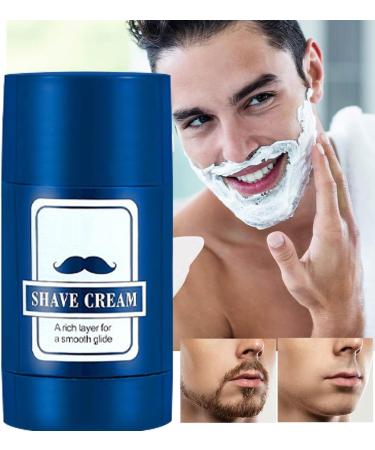 Travel Shaving Cream Shaving Balm 40g 2-in-1 Gentle Stick Balm for Beard Care and Hair Removal - Buy Online on GoSupps.com