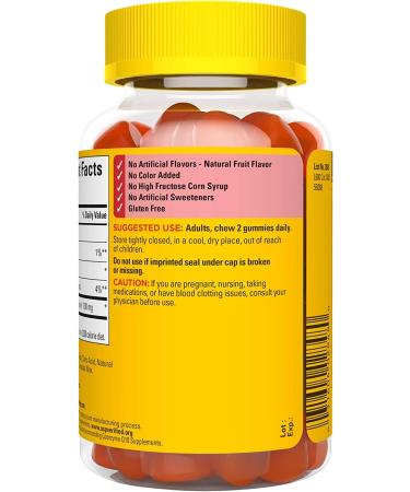 Nature Made CoQ10 100mg Gummies 60 Count - Heart Health & Energy Support - Buy Online on GoSupps.com