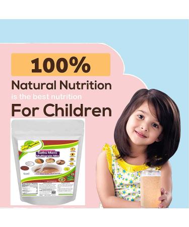 nalAmudhu Roasted Multi Grains Health Mix | Sathu Maavu 400g - Nutritious Blend of Cereals, Pulses & Millets - Buy Online on GoSupps.com