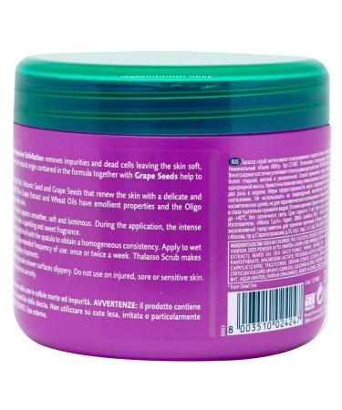 Geomar Thalasso Intensive Peeling - Deep Skin Renewal with Sea Salt & Grape Seeds | 600g Made in Italy - Buy Online on GoSupps.com