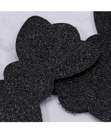 LEORX 10pcs Glitter Hair Fringe Sticker - Black Hair Fixed Pad for Broken Hair - Bang Hair Holder (Bow) - Buy Online on GoSupps.com