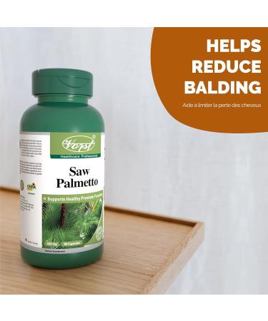 VORST Saw Palmetto 320mg With 8:1 Extract Ratio (2560mg Raw Extract Equivalent) 90 Capsules | For Prostate Health Support & Hair Loss Treatment by Blocking DHT | Powder Pills | 1 Bottle 90 count (Pack of 1) - Buy Online on GoSupps.com
