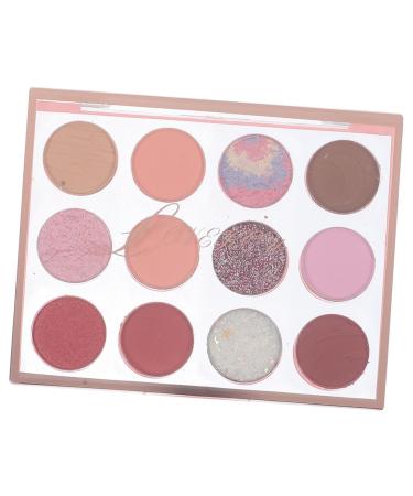 WOONEKY Eyeshadow Palette Eye Shadow Palette Eyeshadow Glitter Eye Shadow Pan Eye Shadow Plate Glitter Makeup Eye Makeup Eyeshadow Case Makeup Pallet Makeup Palette Eyeshadow Holder 1 count (Pack of 1) As Shown1